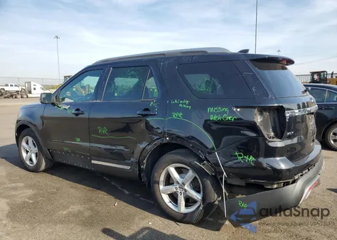 2017 Ford Explorer Xlt z USA, uszkodzony, nr VIN 1FM5K7D84HGD51582